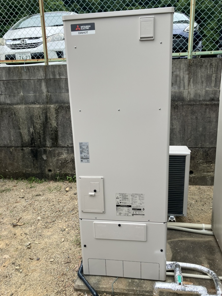 電気温水器からエコキュートへ取替