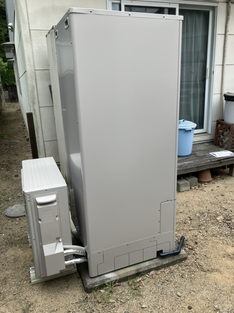 電気温水器からエコキュートへ取替