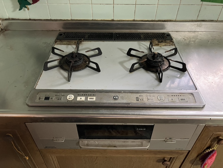 ビルトインコンロ取替