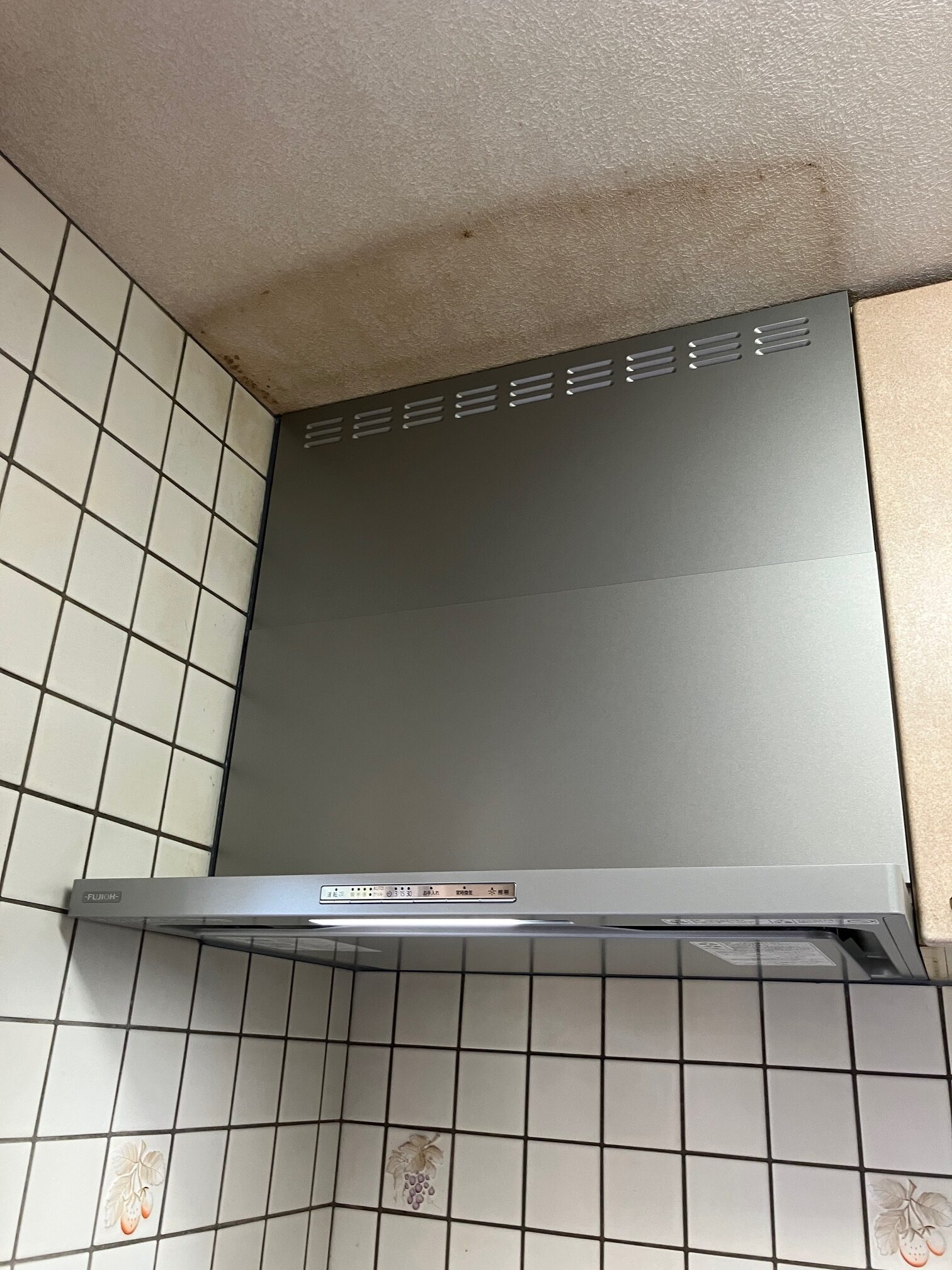 レンジフード取替