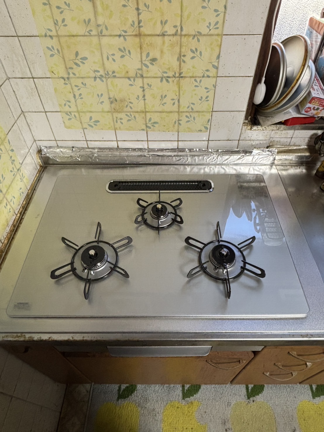 ビルトインコンロ取替