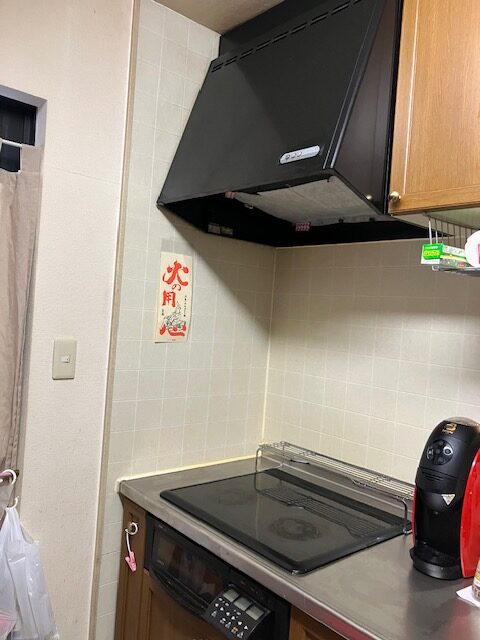 レンジフード・IHコンロ・台所水栓取替