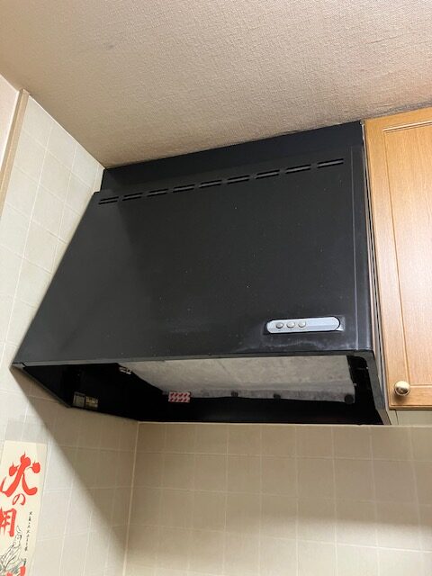 レンジフード・IHコンロ・台所水栓取替