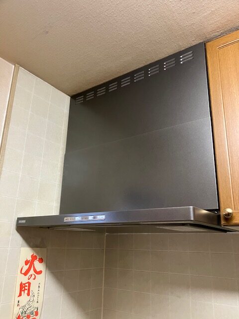 レンジフード・IHコンロ・台所水栓取替