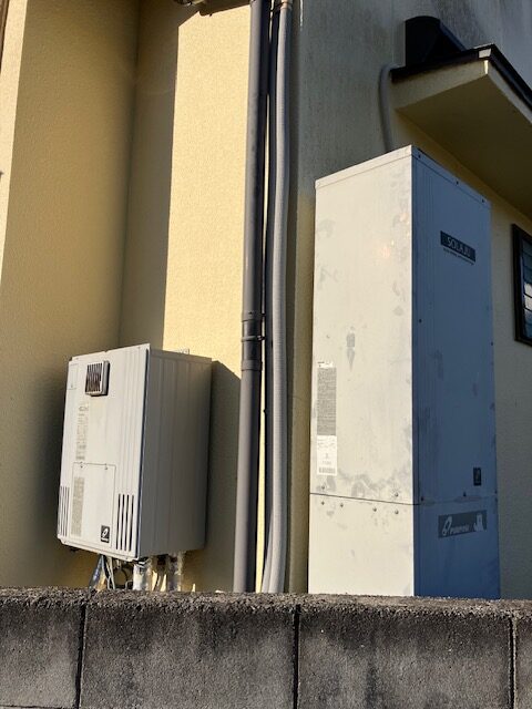 ハイブリッド給湯器へ取替
