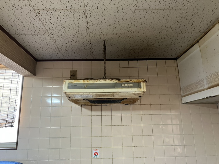 レンジフード取替